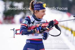 23.03.2024, Meribel, France (FRA): Gilonne Guigonnat (FRA) - French Championships biathlon, relay, Meribel (FRA). www.nordicfocus.com. © Thibaut/NordicFocus. Every downloaded picture is fee-liable.