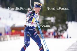 23.03.2024, Meribel, France (FRA): Sophie Chauveau (FRA) - French Championships biathlon, relay, Meribel (FRA). www.nordicfocus.com. © Thibaut/NordicFocus. Every downloaded picture is fee-liable.