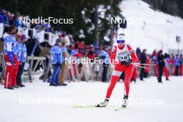 23.03.2024, Meribel, France (FRA): Adeline Debuyser (FRA) - French Championships biathlon, relay, Meribel (FRA). www.nordicfocus.com. © Thibaut/NordicFocus. Every downloaded picture is fee-liable.