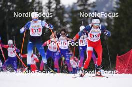 23.03.2024, Meribel, France (FRA): Quentin Caviglia (FRA) - French Championships biathlon, relay, Meribel (FRA). www.nordicfocus.com. © Thibaut/NordicFocus. Every downloaded picture is fee-liable.