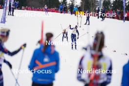 23.03.2024, Meribel, France (FRA): Julia Simon (FRA) - French Championships biathlon, relay, Meribel (FRA). www.nordicfocus.com. © Thibaut/NordicFocus. Every downloaded picture is fee-liable.