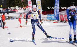 23.03.2024, Meribel, France (FRA): Valentin Lejeune (FRA) - French Championships biathlon, relay, Meribel (FRA). www.nordicfocus.com. © Thibaut/NordicFocus. Every downloaded picture is fee-liable.