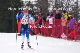 23.03.2024, Meribel, France (FRA): Romane Richard (FRA) - French Championships biathlon, relay, Meribel (FRA). www.nordicfocus.com. © Thibaut/NordicFocus. Every downloaded picture is fee-liable.