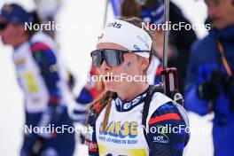 23.03.2024, Meribel, France (FRA): Jeanne Richard (FRA) - French Championships biathlon, relay, Meribel (FRA). www.nordicfocus.com. © Thibaut/NordicFocus. Every downloaded picture is fee-liable.