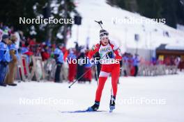 23.03.2024, Meribel, France (FRA): Themice Fontaine (FRA) - French Championships biathlon, relay, Meribel (FRA). www.nordicfocus.com. © Thibaut/NordicFocus. Every downloaded picture is fee-liable.