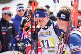 23.03.2024, Meribel, France (FRA): Emilien Claude (FRA) - French Championships biathlon, relay, Meribel (FRA). www.nordicfocus.com. © Thibaut/NordicFocus. Every downloaded picture is fee-liable.