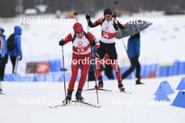 23.03.2024, Ulrichen, Switzerland (SUI): Basil Rohrer (SUI) - Swiss Championships biathlon, mass, Ulrichen (SUI). www.nordicfocus.com. © Manzoni/NordicFocus. Every downloaded picture is fee-liable.