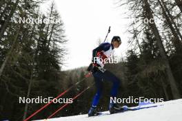 23.03.2024, Ulrichen, Switzerland (SUI): Jakob Richter (SUI) - Swiss Championships biathlon, mass, Ulrichen (SUI). www.nordicfocus.com. © Manzoni/NordicFocus. Every downloaded picture is fee-liable.