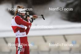 23.03.2024, Ulrichen, Switzerland (SUI): Eliane Kiser (SUI) - Swiss Championships biathlon, mass, Ulrichen (SUI). www.nordicfocus.com. © Manzoni/NordicFocus. Every downloaded picture is fee-liable.