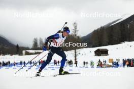 23.03.2024, Ulrichen, Switzerland (SUI): Arnaud Du Pasquier (SUI) - Swiss Championships biathlon, mass, Ulrichen (SUI). www.nordicfocus.com. © Manzoni/NordicFocus. Every downloaded picture is fee-liable.