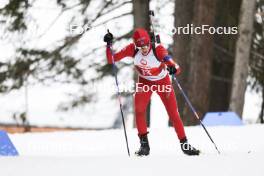 23.03.2024, Ulrichen, Switzerland (SUI): Basil Rohrer (SUI) - Swiss Championships biathlon, mass, Ulrichen (SUI). www.nordicfocus.com. © Manzoni/NordicFocus. Every downloaded picture is fee-liable.