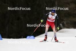 23.03.2024, Ulrichen, Switzerland (SUI): Jeremy Finello (SUI) - Swiss Championships biathlon, mass, Ulrichen (SUI). www.nordicfocus.com. © Manzoni/NordicFocus. Every downloaded picture is fee-liable.