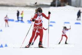 23.03.2024, Ulrichen, Switzerland (SUI): Ilona Neiger (SUI) - Swiss Championships biathlon, mass, Ulrichen (SUI). www.nordicfocus.com. © Manzoni/NordicFocus. Every downloaded picture is fee-liable.
