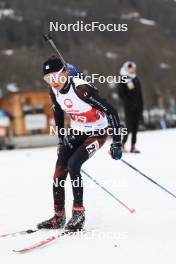 23.03.2024, Ulrichen, Switzerland (SUI): Jael Sarah Lang (SUI) - Swiss Championships biathlon, mass, Ulrichen (SUI). www.nordicfocus.com. © Manzoni/NordicFocus. Every downloaded picture is fee-liable.