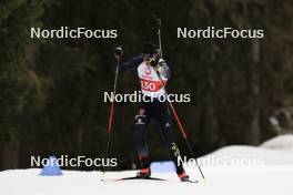 23.03.2024, Ulrichen, Switzerland (SUI): Marco Gross (GER) - Swiss Championships biathlon, mass, Ulrichen (SUI). www.nordicfocus.com. © Manzoni/NordicFocus. Every downloaded picture is fee-liable.