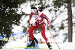 23.03.2024, Ulrichen, Switzerland (SUI): Jens Berger (SUI) - Swiss Championships biathlon, mass, Ulrichen (SUI). www.nordicfocus.com. © Manzoni/NordicFocus. Every downloaded picture is fee-liable.