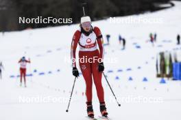 23.03.2024, Ulrichen, Switzerland (SUI): Lara Berwert (SUI) - Swiss Championships biathlon, mass, Ulrichen (SUI). www.nordicfocus.com. © Manzoni/NordicFocus. Every downloaded picture is fee-liable.