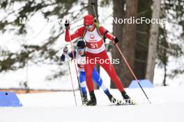 23.03.2024, Ulrichen, Switzerland (SUI): Remo Burch (SUI) - Swiss Championships biathlon, mass, Ulrichen (SUI). www.nordicfocus.com. © Manzoni/NordicFocus. Every downloaded picture is fee-liable.