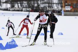23.03.2024, Ulrichen, Switzerland (SUI): Lara Marti (SUI) - Swiss Championships biathlon, mass, Ulrichen (SUI). www.nordicfocus.com. © Manzoni/NordicFocus. Every downloaded picture is fee-liable.