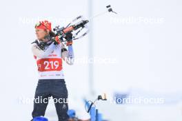 24.03.2024, Ulrichen, Switzerland (SUI): Lea Meier (SUI) - Swiss Championships biathlon, single mixed relay, Ulrichen (SUI). www.nordicfocus.com. © Manzoni/NordicFocus. Every downloaded picture is fee-liable.