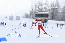 24.03.2024, Ulrichen, Switzerland (SUI): Lara Berwert (SUI) - Swiss Championships biathlon, single mixed relay, Ulrichen (SUI). www.nordicfocus.com. © Manzoni/NordicFocus. Every downloaded picture is fee-liable.