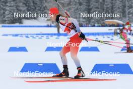 24.03.2024, Ulrichen, Switzerland (SUI): Alessia Laager (SUI) - Swiss Championships biathlon, single mixed relay, Ulrichen (SUI). www.nordicfocus.com. © Manzoni/NordicFocus. Every downloaded picture is fee-liable.
