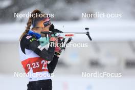 24.03.2024, Ulrichen, Switzerland (SUI): Elea Rieder (SUI) - Swiss Championships biathlon, single mixed relay, Ulrichen (SUI). www.nordicfocus.com. © Manzoni/NordicFocus. Every downloaded picture is fee-liable.