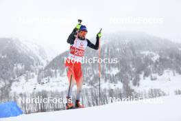 24.03.2024, Ulrichen, Switzerland (SUI): Jeremy Finello (SUI) - Swiss Championships biathlon, single mixed relay, Ulrichen (SUI). www.nordicfocus.com. © Manzoni/NordicFocus. Every downloaded picture is fee-liable.