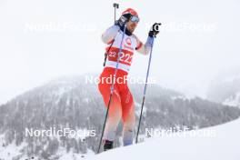 24.03.2024, Ulrichen, Switzerland (SUI): Joscha Burkhalter (SUI) - Swiss Championships biathlon, single mixed relay, Ulrichen (SUI). www.nordicfocus.com. © Manzoni/NordicFocus. Every downloaded picture is fee-liable.
