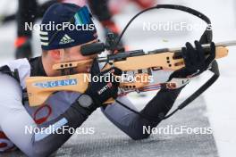 24.03.2024, Ulrichen, Switzerland (SUI): Neva Spitale (SUI) - Swiss Championships biathlon, single mixed relay, Ulrichen (SUI). www.nordicfocus.com. © Manzoni/NordicFocus. Every downloaded picture is fee-liable.