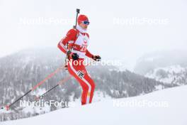 24.03.2024, Ulrichen, Switzerland (SUI): Matthias Riebli (SUI) - Swiss Championships biathlon, single mixed relay, Ulrichen (SUI). www.nordicfocus.com. © Manzoni/NordicFocus. Every downloaded picture is fee-liable.