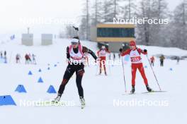 24.03.2024, Ulrichen, Switzerland (SUI): Sophia Imwinkelried (SUI) - Swiss Championships biathlon, single mixed relay, Ulrichen (SUI). www.nordicfocus.com. © Manzoni/NordicFocus. Every downloaded picture is fee-liable.