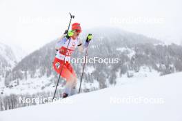 24.03.2024, Ulrichen, Switzerland (SUI): Niklas Hartweg (SUI) - Swiss Championships biathlon, single mixed relay, Ulrichen (SUI). www.nordicfocus.com. © Manzoni/NordicFocus. Every downloaded picture is fee-liable.