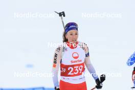 24.03.2024, Ulrichen, Switzerland (SUI): Selina Gasparin (SUI) - Swiss Championships biathlon, single mixed relay, Ulrichen (SUI). www.nordicfocus.com. © Manzoni/NordicFocus. Every downloaded picture is fee-liable.