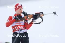 24.03.2024, Ulrichen, Switzerland (SUI): Basil Rohrer (SUI) - Swiss Championships biathlon, single mixed relay, Ulrichen (SUI). www.nordicfocus.com. © Manzoni/NordicFocus. Every downloaded picture is fee-liable.