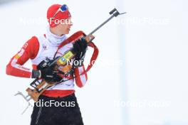 24.03.2024, Ulrichen, Switzerland (SUI): Jamina Brenner (SUI) - Swiss Championships biathlon, single mixed relay, Ulrichen (SUI). www.nordicfocus.com. © Manzoni/NordicFocus. Every downloaded picture is fee-liable.