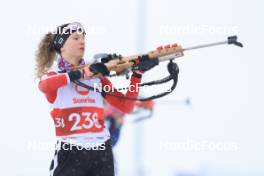 24.03.2024, Ulrichen, Switzerland (SUI): Ilona Neiger (SUI) - Swiss Championships biathlon, single mixed relay, Ulrichen (SUI). www.nordicfocus.com. © Manzoni/NordicFocus. Every downloaded picture is fee-liable.