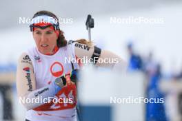 24.03.2024, Ulrichen, Switzerland (SUI): Lena Haecki-Gross (SUI) - Swiss Championships biathlon, single mixed relay, Ulrichen (SUI). www.nordicfocus.com. © Manzoni/NordicFocus. Every downloaded picture is fee-liable.