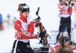 24.03.2024, Ulrichen, Switzerland (SUI): Mara Neiger (SUI) - Swiss Championships biathlon, single mixed relay, Ulrichen (SUI). www.nordicfocus.com. © Manzoni/NordicFocus. Every downloaded picture is fee-liable.