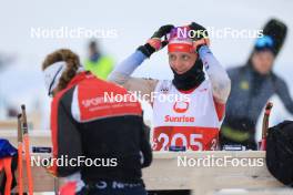 24.03.2024, Ulrichen, Switzerland (SUI): Alessia Laager (SUI) - Swiss Championships biathlon, single mixed relay, Ulrichen (SUI). www.nordicfocus.com. © Manzoni/NordicFocus. Every downloaded picture is fee-liable.