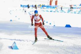 22.03.2024, Ulrichen, Switzerland (SUI): Vince Vogel (SUI) - Swiss Championships biathlon, sprint, Ulrichen (SUI). www.nordicfocus.com. © Manzoni/NordicFocus. Every downloaded picture is fee-liable.