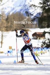 22.03.2024, Ulrichen, Switzerland (SUI): Chiara Saner (SUI) - Swiss Championships biathlon, sprint, Ulrichen (SUI). www.nordicfocus.com. © Manzoni/NordicFocus. Every downloaded picture is fee-liable.