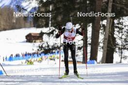 22.03.2024, Ulrichen, Switzerland (SUI): Laurin Merz (SUI) - Swiss Championships biathlon, sprint, Ulrichen (SUI). www.nordicfocus.com. © Manzoni/NordicFocus. Every downloaded picture is fee-liable.