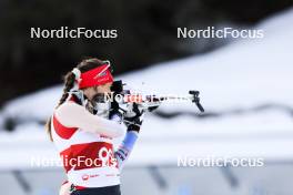 22.03.2024, Ulrichen, Switzerland (SUI): Aita Gasparin (SUI) - Swiss Championships biathlon, sprint, Ulrichen (SUI). www.nordicfocus.com. © Manzoni/NordicFocus. Every downloaded picture is fee-liable.
