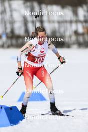 22.03.2024, Ulrichen, Switzerland (SUI): Elisa Gasparin (SUI) - Swiss Championships biathlon, sprint, Ulrichen (SUI). www.nordicfocus.com. © Manzoni/NordicFocus. Every downloaded picture is fee-liable.
