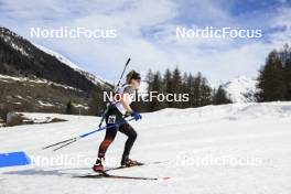 22.03.2024, Ulrichen, Switzerland (SUI): Elina Biderbost (SUI) - Swiss Championships biathlon, sprint, Ulrichen (SUI). www.nordicfocus.com. © Manzoni/NordicFocus. Every downloaded picture is fee-liable.