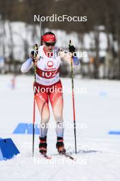 22.03.2024, Ulrichen, Switzerland (SUI): Lydia Hiernickel (SUI) - Swiss Championships biathlon, sprint, Ulrichen (SUI). www.nordicfocus.com. © Manzoni/NordicFocus. Every downloaded picture is fee-liable.