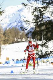 22.03.2024, Ulrichen, Switzerland (SUI): Eliane Kiser (SUI) - Swiss Championships biathlon, sprint, Ulrichen (SUI). www.nordicfocus.com. © Manzoni/NordicFocus. Every downloaded picture is fee-liable.
