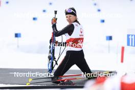 22.03.2024, Ulrichen, Switzerland (SUI): Jael Sarah Lang (SUI) - Swiss Championships biathlon, sprint, Ulrichen (SUI). www.nordicfocus.com. © Manzoni/NordicFocus. Every downloaded picture is fee-liable.
