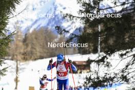 22.03.2024, Ulrichen, Switzerland (SUI): Lukas Fliri (SUI) - Swiss Championships biathlon, sprint, Ulrichen (SUI). www.nordicfocus.com. © Manzoni/NordicFocus. Every downloaded picture is fee-liable.